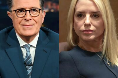 TV SH0CKER: Pam Bondi STUNS Stephen Colbert LIVE on ‘The Late Show’ With BRUTAL Comeback—Audience Gasps, Colbert Left Speechless, and Producers Reportedly Panicked as Segment Spirals Out of Control! – minhduc