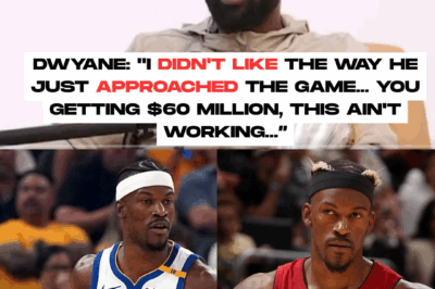 Dwyane Wade isn’t mincing words. He called out Jimmy Butler’s playoff performance — passive, disengaged, and not worth the $60 million price tag. Said he’s seen that look before… and it didn’t end well