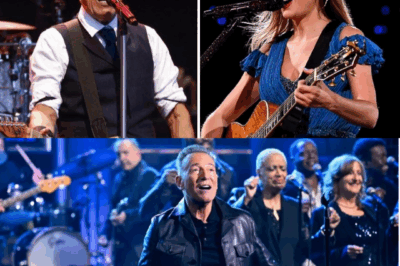 THE MOMENT Bruce Springsteen And Taylor Swift Faced The Crowd Side By Side, The World Stopped Breathing.