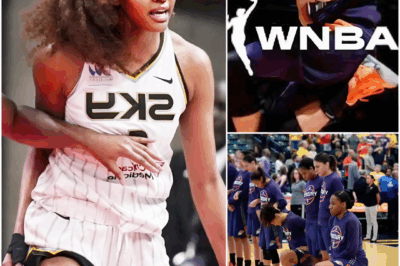 BREAKING NEWS: Two WNBA players were suddenly disqualified for violating the new “no kneeling during the flag salute” rule, immediately followed by Angel Reese RESPONDING to the WNBA with 5 shocking words to fight for her right to play.