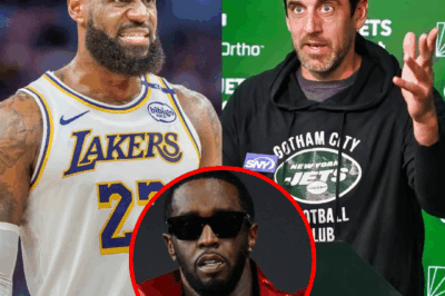 Aaron Rodgers Takes Direct Shot At LeBron James, Drops Concerning Accusation Linking Lakers Star To The Diddy Trial…