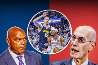 Charles Barkley ripped the NBA for favoring the Thunder by giving them an unfair advantage over the Nuggets in the West Semis