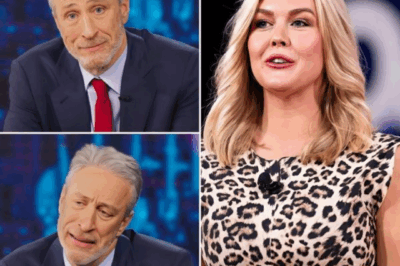 Jon Stewart takes a shot at Karoline Leavitt—but her brutal comeback leaves him HUMILIATED and the internet in stitches!