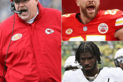 Travis Kelce drops a bombshell, boldly warning Team Kansas City Chiefs: “The moment Shedeur Sanders steps onto this team, I’m out—gone for good!” The team’s head coach “Andy Reid” immediately fires back with a response…