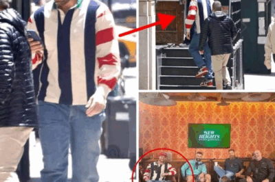 Travis Kelce rushed to pick up Taylor Swift to attend the Kelce family’s Mother’s Day party.