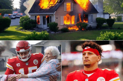 Patrick Mahomes Saves Elderly Woman From Fire — What Happened Next Changed Her Life Forever