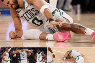 Jayson Tatum Leaves the Court in Tears, Celtics Face Key Player Crisis Ahead of the 2025 Playoffs?