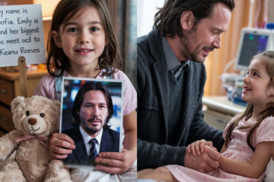 Keanu Reeves Walks Into Her Hospital Room—Moments Before Her Heart Stops | emotional stories