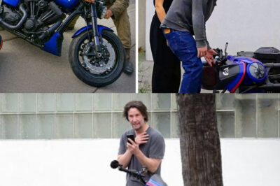 Angry Homeless man Vandalizes Keanu Reeves’s Motorcycle – His Reaction Left Everyone Silent