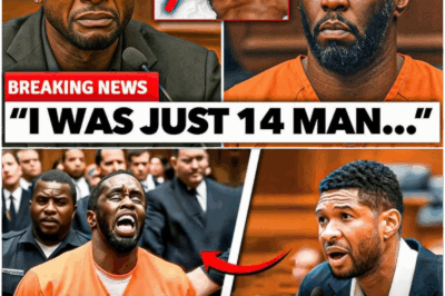 1 MINUTE AGO: Usher Breaks Down in Court, Reveals What Diddy Did to Him at 14…