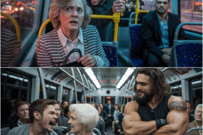 Son Insults His Elderly Mom On The Bus, Than Jason Momoa Steps In And Changes Everything