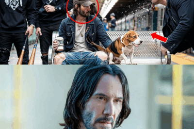 Thugs Robbed a Homeless Beggar and Mocked His Dog, Unaware It Was Keanu Reeves!