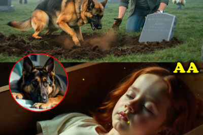 Dog Won’t Stop Digging At Girl’s Grave, When Dad Looks Underground He Finds This!
