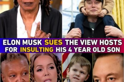BREAKING: Elon Musk SHOCKS VIEWERS with UNEXPECTED RETALIATION Against ‘The View’ Hosts After They ATTACK His 4-Year-Old Son LIVE ON AIR… The Show Threatens Legal ACTION as Tensions ESCALATE!