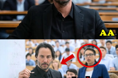 Calculus professor tries to humiliate Keanu Reeves without knowing he is a math genius