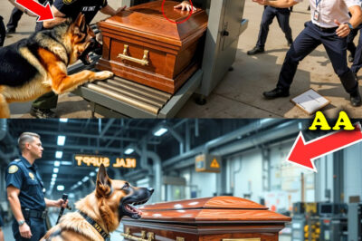 K9 Dog Detects Moving Arm Inside Coffin At Airport — Accidentally Uncovers A Shocking Secret