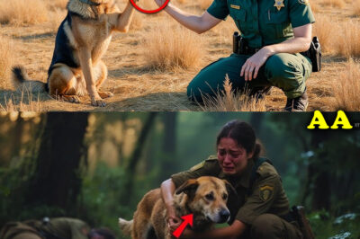 K9 Dog Begged Female Forest Ranger For Help. When She Realized, She Broke Down In Tears
