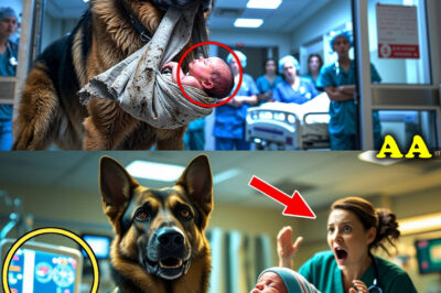 A Dog Finds A Baby In The Trash And Takes Him To The Hospital: The Doctor Was Horrified When…