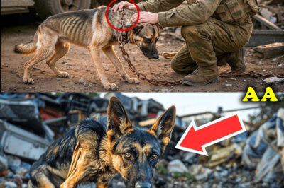 Retired Marine Found His Lost K9 German Shepherd CLINGING in a Garbage Dump—His Act Moved a Nation