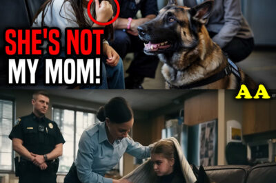 Service Dog Responded to a Little Girl’s Silent Hand Gesture—Everyone Understood Why She Was Afraid!