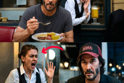 Keanu Reeves Orders Breakfast At His Own Restaurant, Freezes When Waitress Complains About Tips