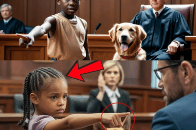 A Silent Youth Gave His Dog a Secret Signal in Court—What Happened Next Shocked the Judge!
