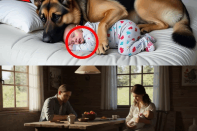 K9 German Shepherd Refuses to Let Newborn Sleep Alone—Parents Discover Makes Them Call the Police
