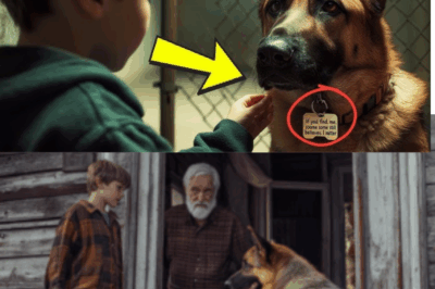 No One Wanted This Dog – Until A Boy Noticed What His Collar Said