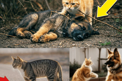 They left a dead puppy at a campout, but a stray cat did the unthinkable…