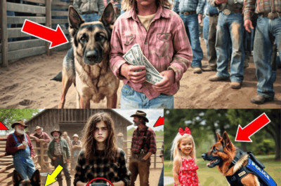 10-Year-Old Girl Buys a Sick Service Dog at Auction – What Happens Next Will Amaze You!