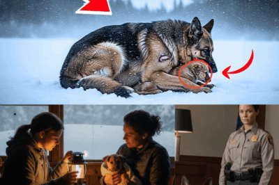 Rangers Found a Frozen Dog in the Snowstorm — What He Was Protecting Left Everyone Stunned