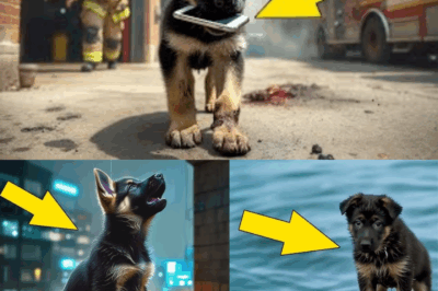 Stray Puppy Carries Broken Phone to Fire Station — What Was Inside Saved a Life