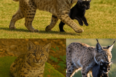 Black Kitten Kidnapped by a Bobcat: The Truth Will Shock You!