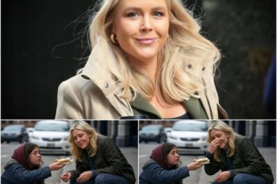 ‘LADY, ARE YOU CRYING TOO BECAUSE YOU’RE HUNGRY?’ The homeless girl shared half her sandwich with the woman, not knowing that he was Karoline Leavitt.