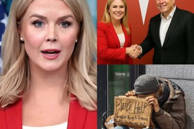 BREAKING: Karoline Leavitt Teams Up With Elon Musk To Donate $112 Million In Tesla Stock To Help The Homeless. She Explains Why She’s Teaming Up Because…