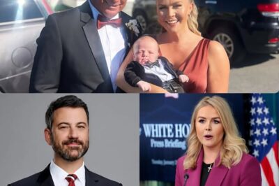 Jimmy Kimmel really crossed the line and insulted Karoline Leavitt and her husband. — In an explosive live TV moment, Jimmy Kimmel took things too far when he questioned Karoline Leavitt’s integrity with a brutal remark.
