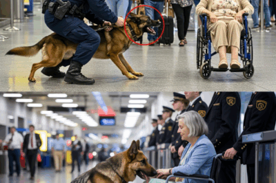 Dog barks desperately at woman in wheelchair… But by the time the police realized the truth it was