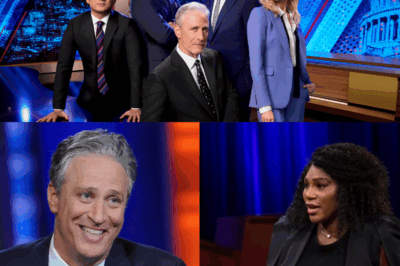Shockwaves at Comedy Central: Serena Williams Makes Explosive Appearance on The Daily Show — A Hidden Battle with Jon Stewart Unfolds Live On-Air