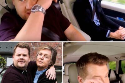 “I never thought I’d feel this much all in one car ride” — James Corden’s emotional drive with Paul McCartney through Liverpool sparks tears, laughter, heartbreaking stories behind Let It Be, and an unforgettable surprise pub concert proving why McCartney’s music is truly timeless