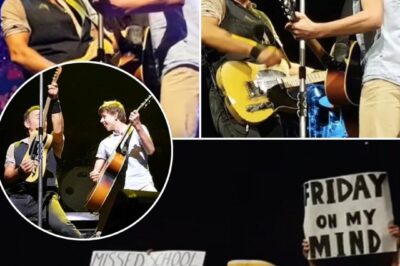 He Skipped School With A Sign And A Dream — And Bruce Springsteen Made It Come True.