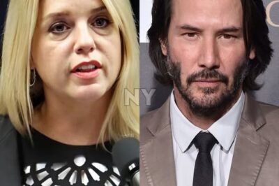 Pam Bondi Loses Composure on Live TV After Keanu Reeves Drops Shocking Bombshell About His Marriage — The Moment That Left Hosts Speechless and the Audience Gasping Sparks Frenzy Online