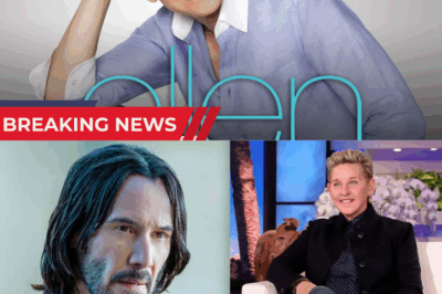 Scandal Alert: Ellen DeGeneres Shamelessly Mocks Keanu Reeves Live On Air — Calls Him a “Lost Cause” and Denies All His Contributions!