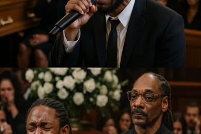 Kendrick Lamar Breaks Down in Tears at Snoop Dogg’s Grandchild’s Funeral—When He Sings His Heart-Wrenching First Line, the Entire Audience Bursts Into Tears!