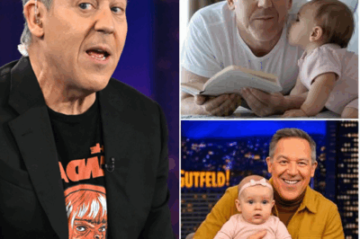 Greg Gutfeld’s Heartwarming Surprise: Baby Mira’s Sweet Cheek Kiss Captivates Fans