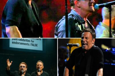 The Shock Performance That Had the World Talking: Bono, Bruce Springsteen, and an Unexpected Message to President
