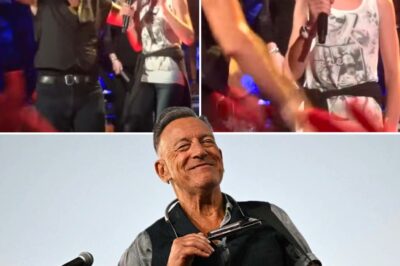 “Did I really just sing with Bruce Springsteen?”