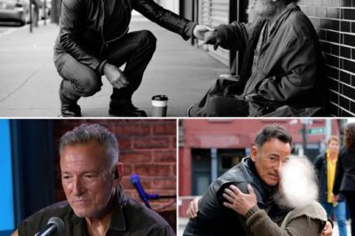 Bruce Springsteen Runs Into His Homeless Childhood Friend on the Street — What Happens Next Will Shock You and Melt Your Heart!