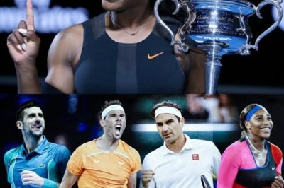 Is Serena Williams really a bigger athlete than Roger Federer, Rafael Nadal & Novak Djokovic in the 21st century?