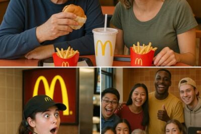 SHOCKING McDonald’s Moment: Sean Hannity & Ainsley Earhardt Stun Crowd — Manager Drops Tray, Then They Pay for EVERYONE’S Meal!