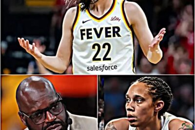 “Watch Your Mouth”: Brittney Griner’s Alleged Slur Against Caitlin Clark Ignites a Firestorm — and Shaquille O’Neal Drops the Hammer